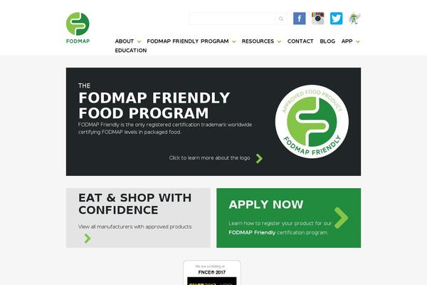fodmap.com site used Fodmap