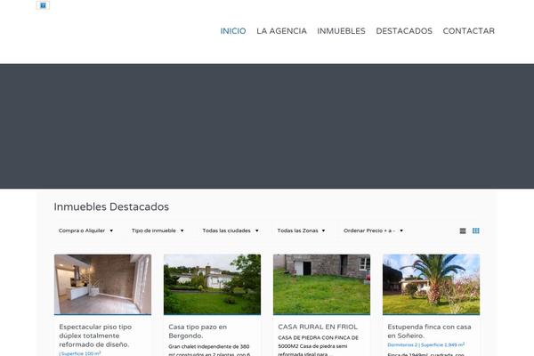 WP Residence theme site design template sample