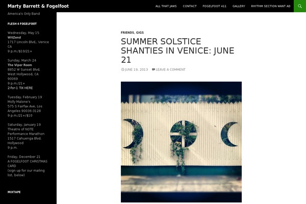 Twenty Fourteen theme site design template sample