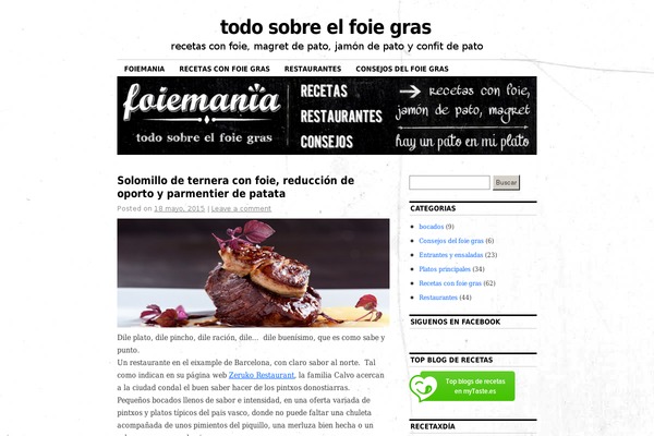 foiemania.com site used Coraline-wpcom