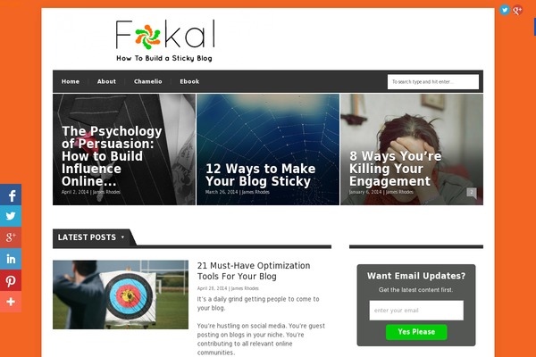 fokal.co site used Nominal-master