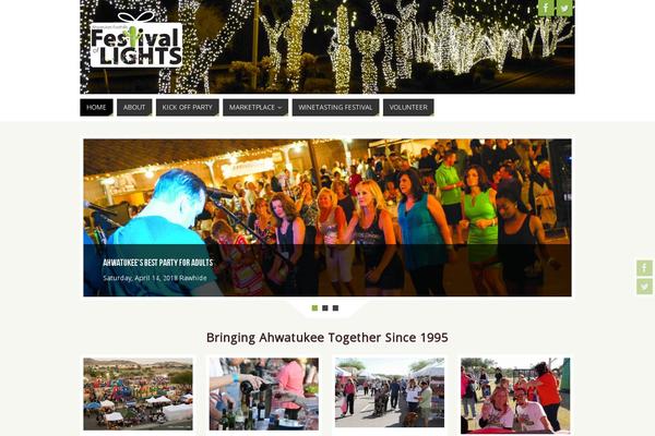Parabola theme site design template sample