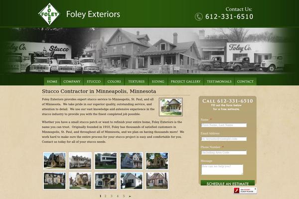 foleyexteriors.com site used Foley