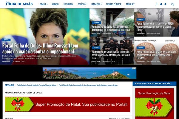 folhadegoias.info site used Top News
