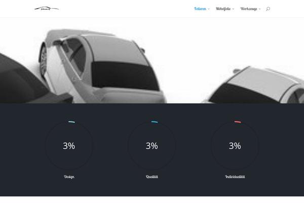 Divi theme site design template sample