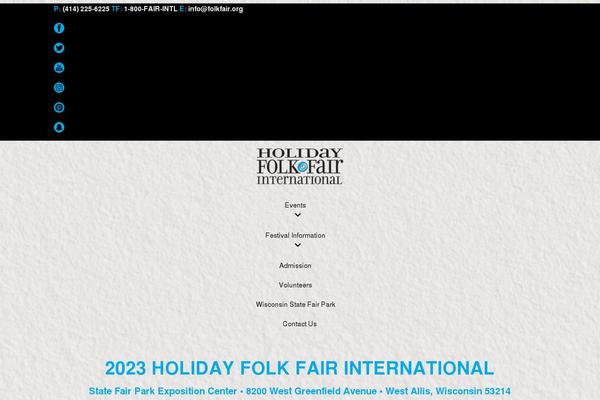 folkfair.org site used Folkfair