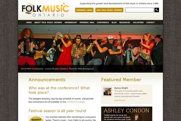 folkmusicontario.ca site used Fmo-theme