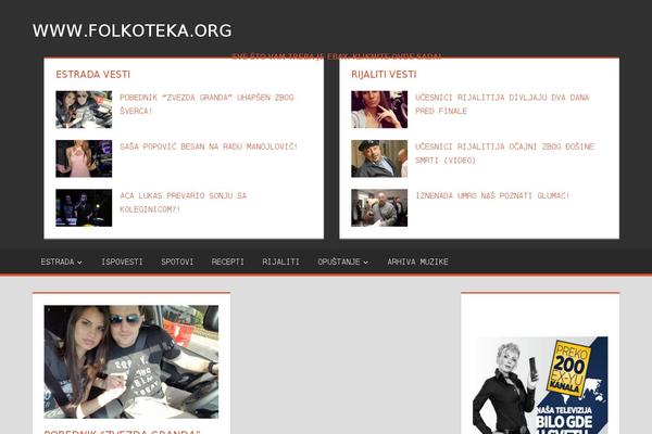 Tortuga theme site design template sample