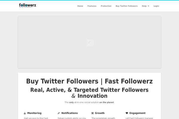 followerz.co site used Pupa-wp