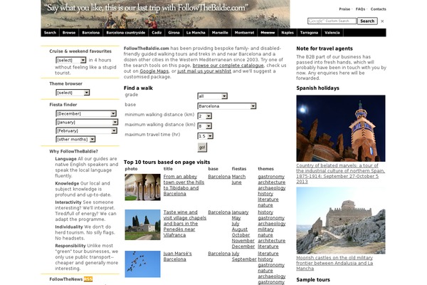 followthebaldie.com site used Baldie_2010