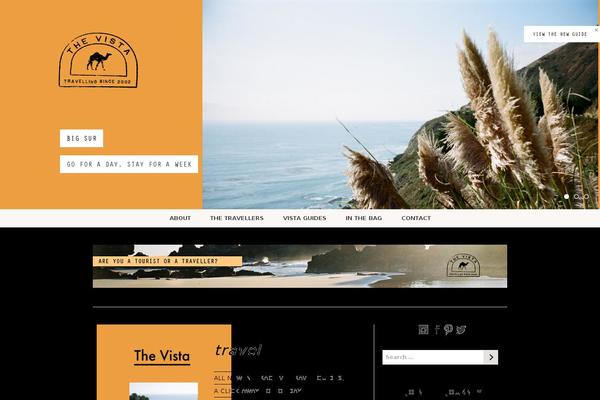 Vista theme site design template sample