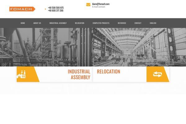 Tm_transport theme site design template sample