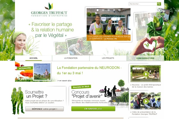 fondation-georges-truffaut.org site used Twenty Eleven