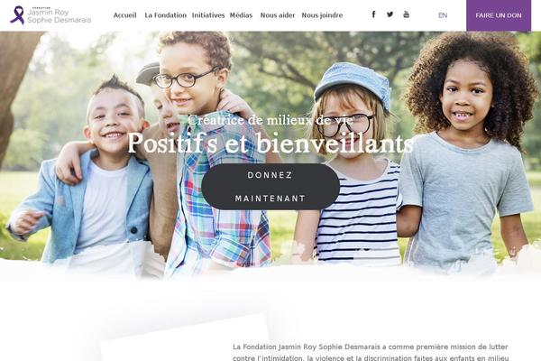 fondationjasminroy.com site used Fondationjasminroy