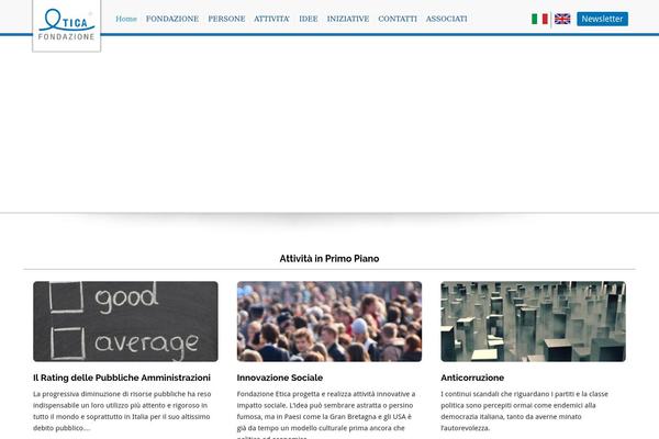 fondazionetica.it site used Fondazione-etica