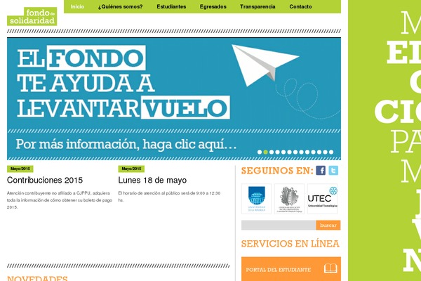 fondosolidaridad.org.uy site used Fondosolidaridad