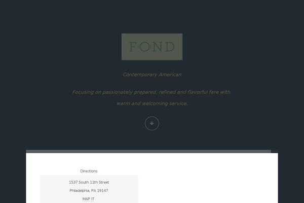 fondphilly.com site used Fond-wp