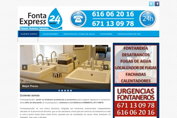 fontaexpress24h.es site used Newsplanet
