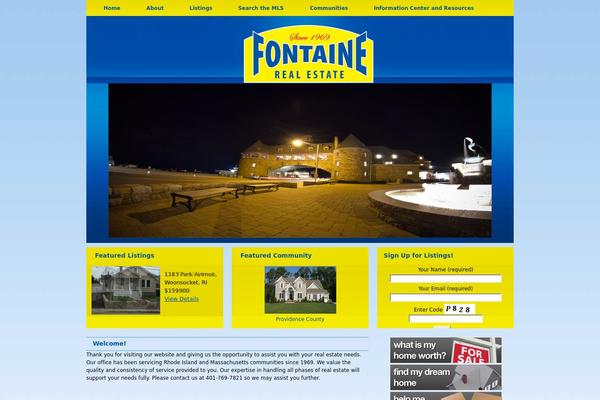 fontainerealestate.com site used Agentpro-legacy