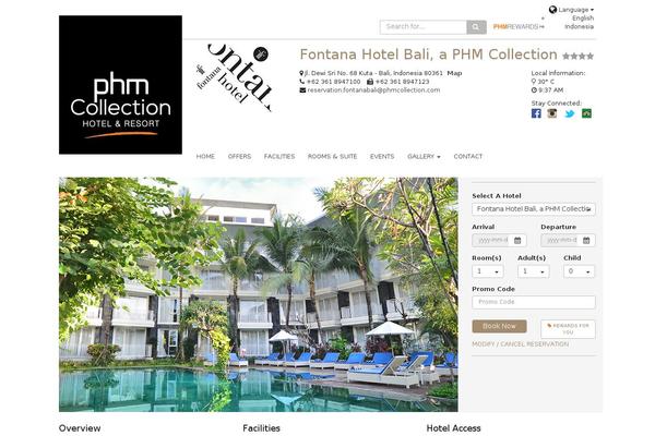 fontanahotelbali.com site used Phmcollectionscustomthemes