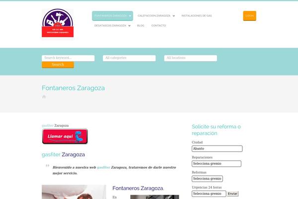 fontaneroszaragoza.es site used Business Finder