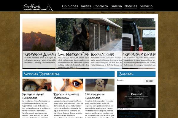 fontfreda.net site used Movement_wp