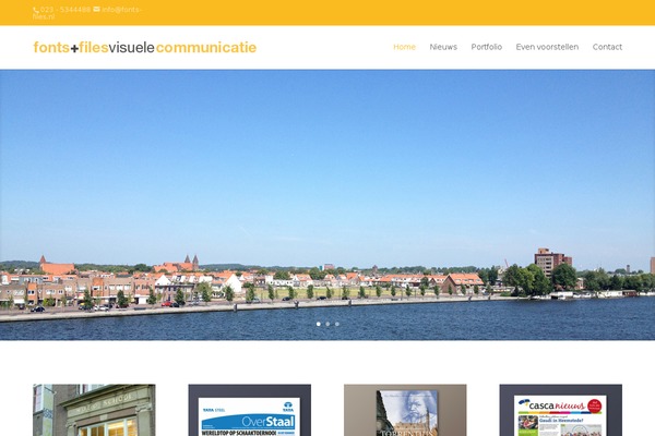 Divi theme site design template sample