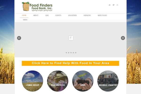 food-finders.org site used Foodfinders