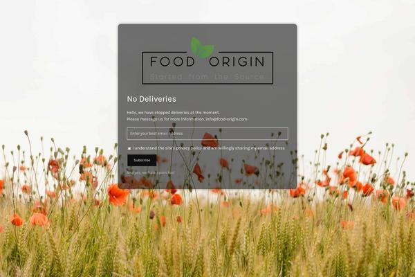 food-origin.com site used Tm-organik-child02