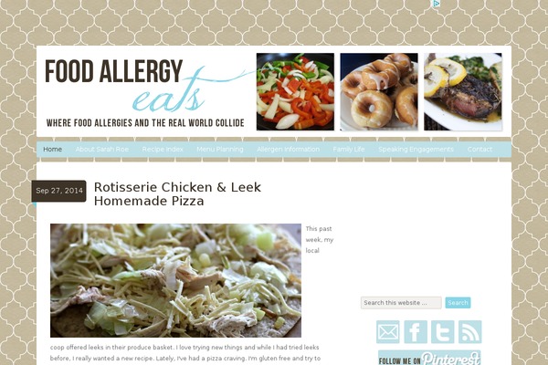 foodallergyeats.com site used Guinevere-theme.1.0.0