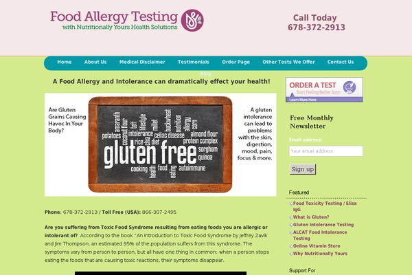 foodallergytest.org site used Nutritionally_yours_theme