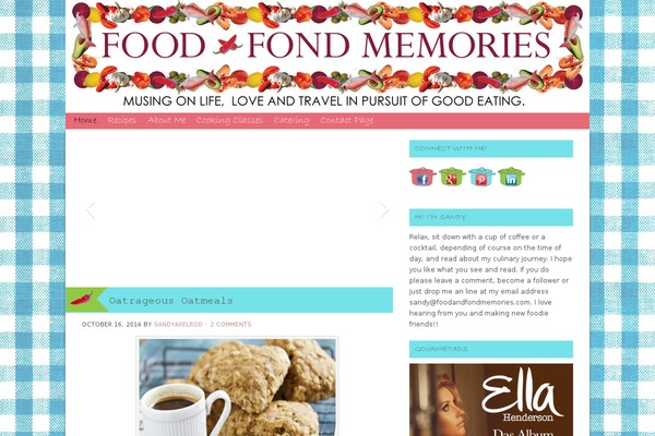 foodandfondmemories.com site used Blissful