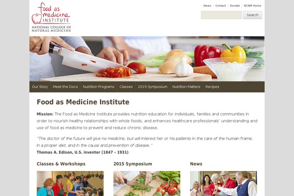 foodasmedicineinstitute.com site used Nunm