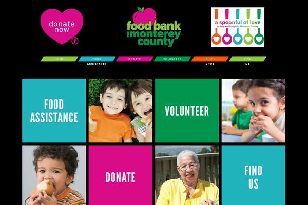 foodbankformontereycounty.org site used Stoked