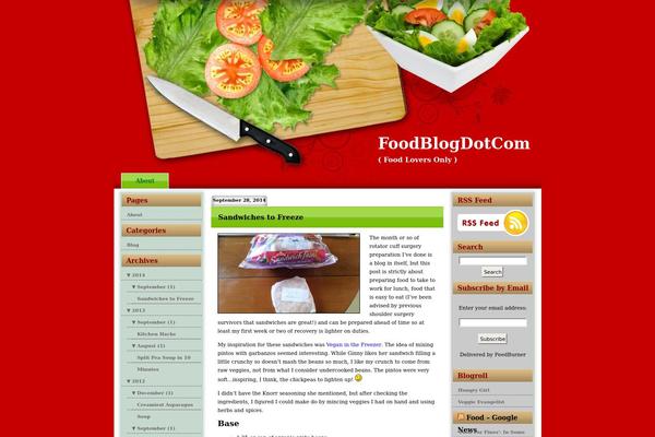 foodblogdotcom.com site used Cutting_board