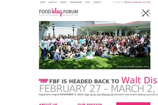 foodblogforum.com site used Foodblogforum