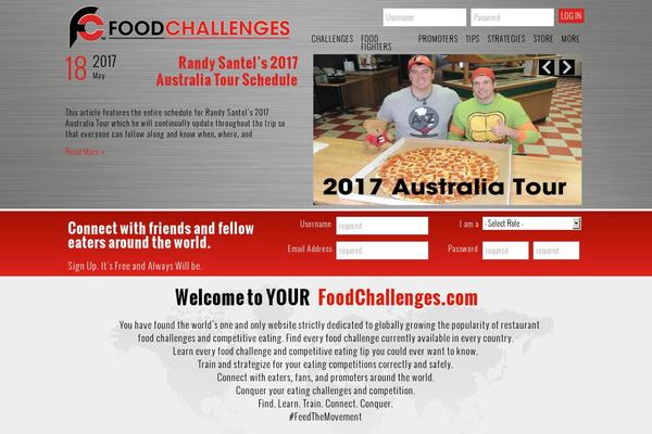 foodchallenges.com site used Food-challenge