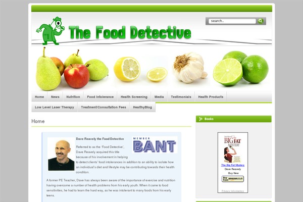 fooddetective.co.uk site used Eyegaze