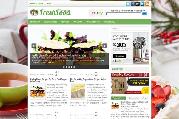 foodelia.de site used Freshfood