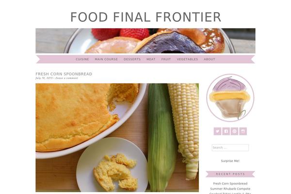 foodfinalfrontier.com site used Rose
