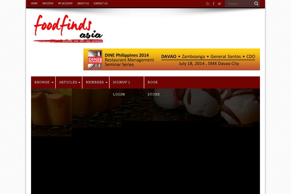 foodfindsasia.com site used Morenews-pro
