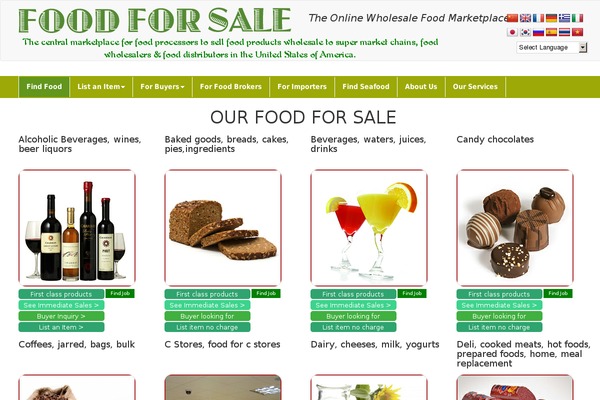foodforsale.com site used Food