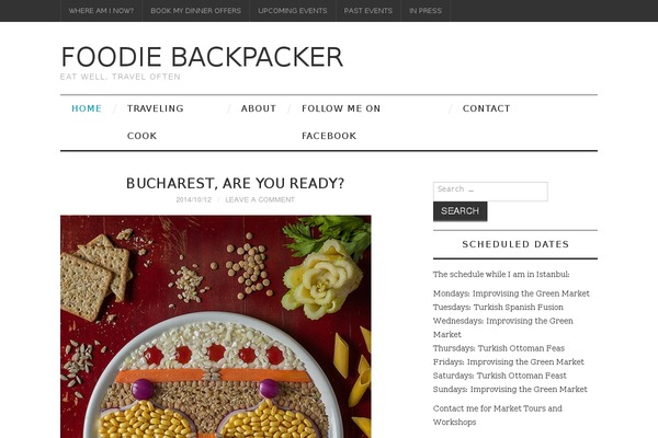 foodiebackpacker.com site used Fashionista