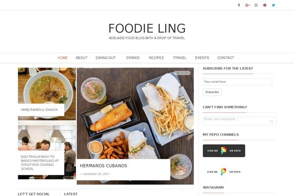 foodieling.com site used Origamiez-master