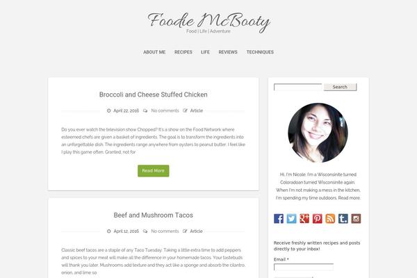 Themify Base theme site design template sample