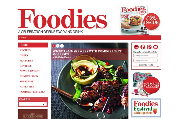 foodies-magazine.co.uk site used Foodies