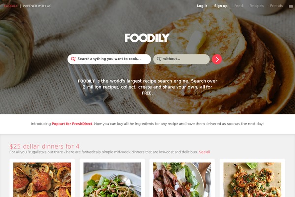 Foodily WordPress theme, websites list used Foodily theme Foodily theme websites examples