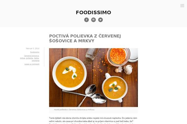 foodissimo.eu site used Minnow-wpcom