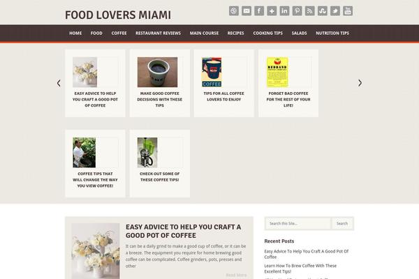foodloversmiami.com site used Textured