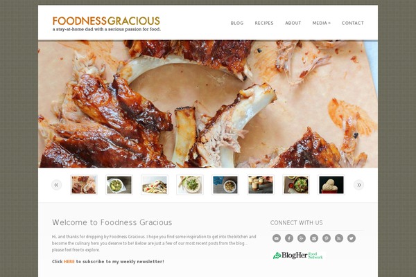 foodnessgracious.com site used Extra
